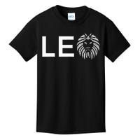 Leo Lion For August And July Birthday Gift Kids T-Shirt