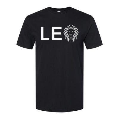 Leo Lion For August And July Birthday Gift Softstyle CVC T-Shirt