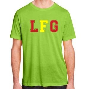 Lfg LetS Fucking Go Funny Meme Adult ChromaSoft Performance T-Shirt