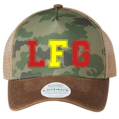 Lfg LetS Fucking Go Funny Meme Legacy Tie Dye Trucker Hat