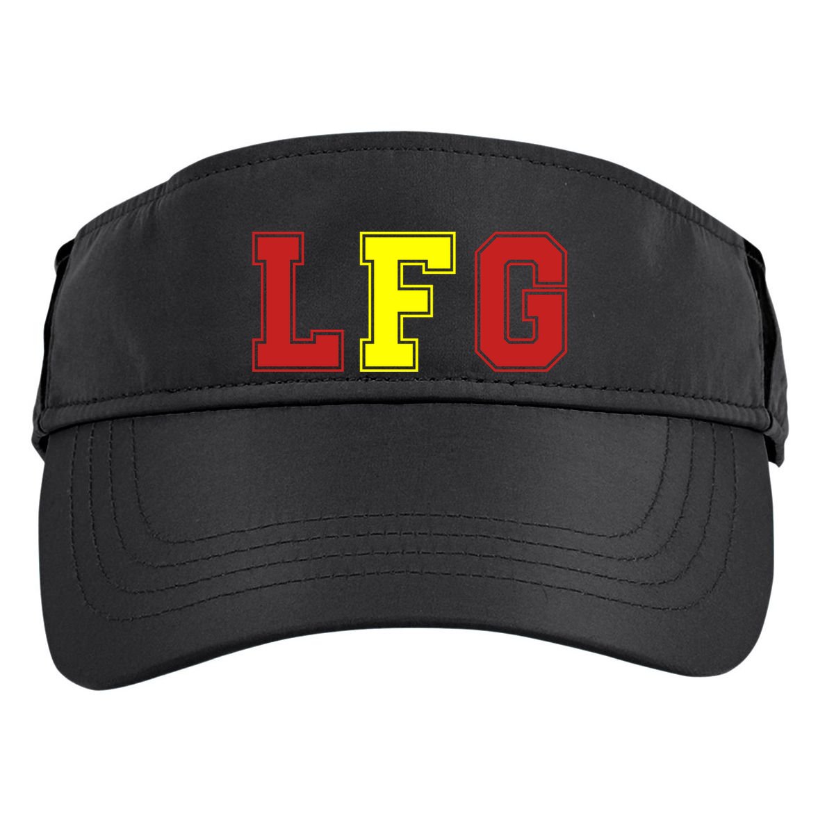 Lfg LetS Fucking Go Funny Meme Adult Drive Performance Visor