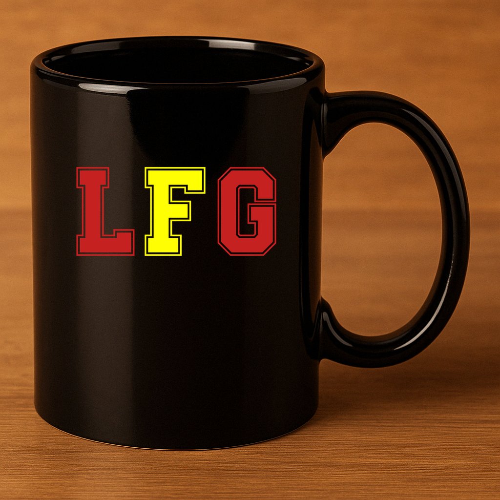 Lfg LetS Fucking Go Funny Meme 11oz C Handle Ceramic Mug