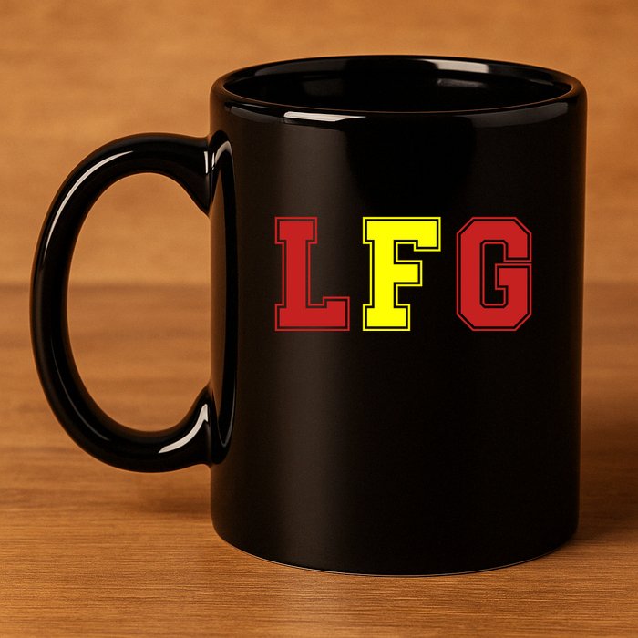 Lfg LetS Fucking Go Funny Meme 11oz C Handle Ceramic Mug