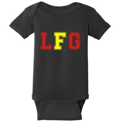 Lfg LetS Fucking Go Funny Meme Baby Bodysuit
