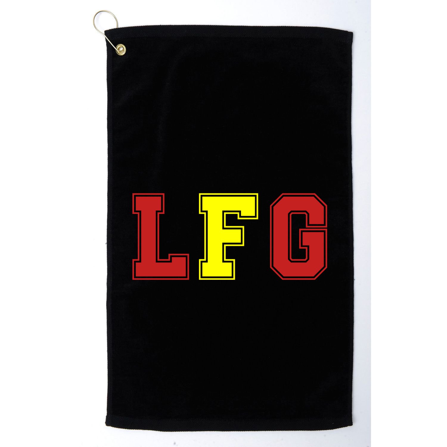 Lfg LetS Fucking Go Funny Meme Golf Towel