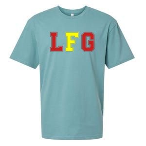 Lfg LetS Fucking Go Funny Meme Sueded Cloud Jersey T-Shirt