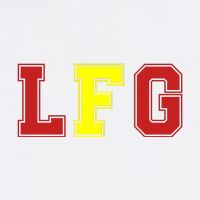 Lfg LetS Fucking Go Funny Meme Garment-Dyed Sweatshirt