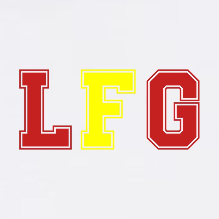 Lfg LetS Fucking Go Funny Meme Garment-Dyed Sweatshirt