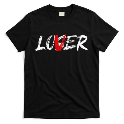 Lover Loser Funny Halloween Horror Costume Men T-Shirt