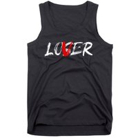 Lover Loser Funny Halloween Horror Costume Men Tank Top