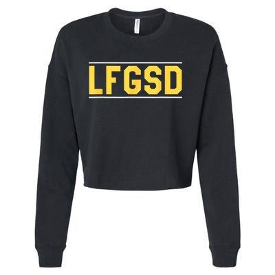 LFGSD Cropped Pullover Crew