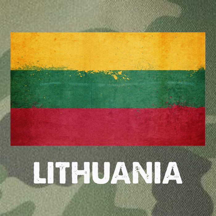 Lithuanian Lithuania Flag Swea Legacy Tie Dye Trucker Hat