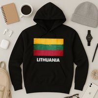 Lithuanian Lithuania Flag Swea Hoodie