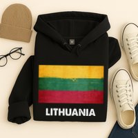 Lithuanian Lithuania Flag Swea Hoodie