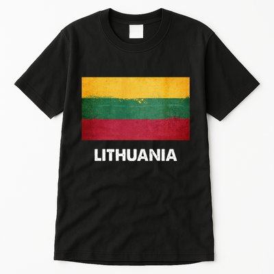 Lithuanian Lithuania Flag Swea Tall T-Shirt