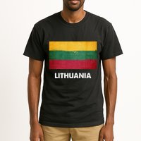 Lithuanian Lithuania Flag Swea Tall T-Shirt