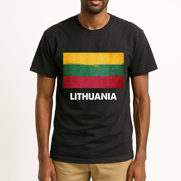 Lithuanian Lithuania Flag Swea Tall T-Shirt