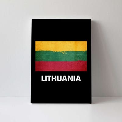 Lithuanian Lithuania Flag Swea Canvas