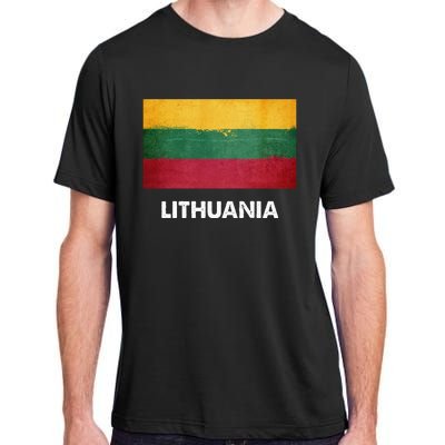 Lithuanian Lithuania Flag Swea Adult ChromaSoft Performance T-Shirt