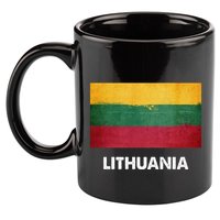 Lithuanian Lithuania Flag Swea 11oz C Handle Ceramic Mug