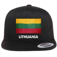 Lithuanian Lithuania Flag Swea Flatbill Hat
