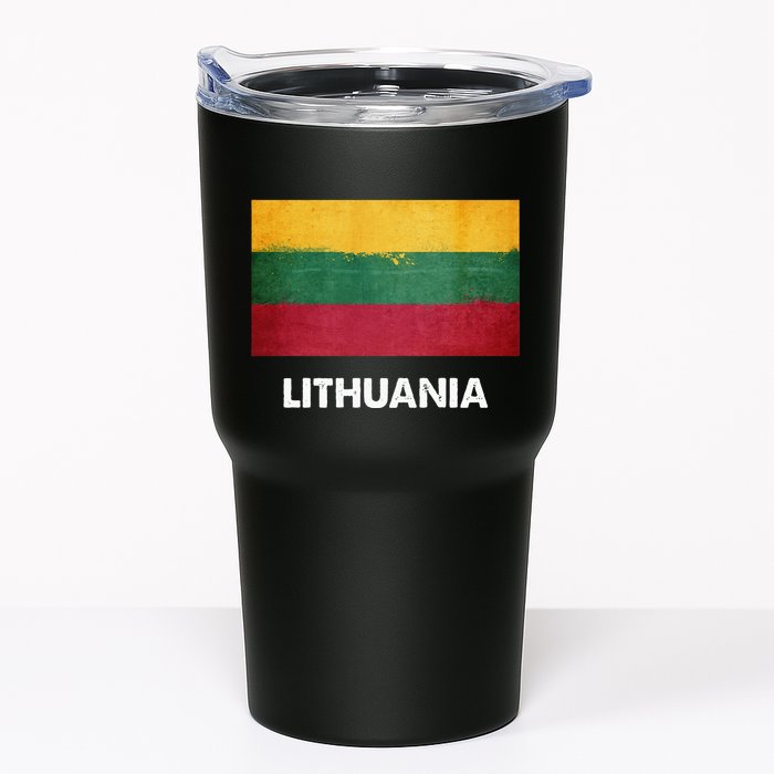 Lithuanian Lithuania Flag Swea Tumbler