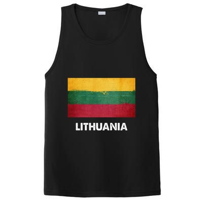 Lithuanian Lithuania Flag Swea PosiCharge Competitor Tank