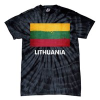 Lithuanian Lithuania Flag Swea Tie-Dye T-Shirt