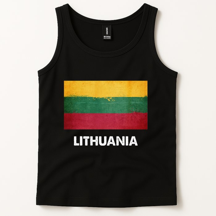Lithuanian Lithuania Flag Swea Tank Top