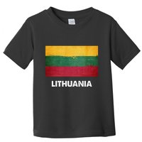 Lithuanian Lithuania Flag Swea Toddler T-Shirt