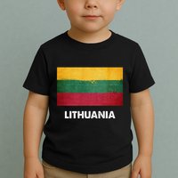 Lithuanian Lithuania Flag Swea Toddler T-Shirt