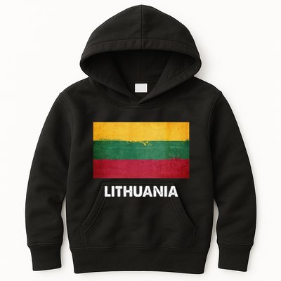 Lithuanian Lithuania Flag Swea Kids Hoodie