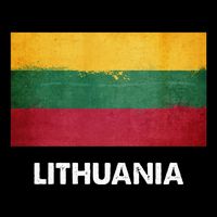 Lithuanian Lithuania Flag Swea Short Acrylic Beanie