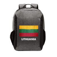 Lithuanian Lithuania Flag Swea Vector Backpack