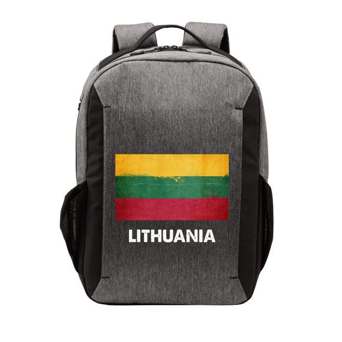 Lithuanian Lithuania Flag Swea Vector Backpack