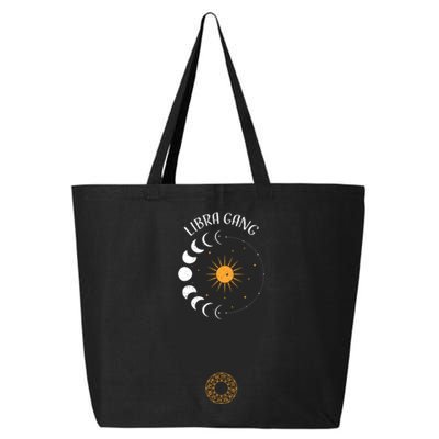 Libra: Libra Gang Astrology Sayings Cute Gift 25L Jumbo Tote