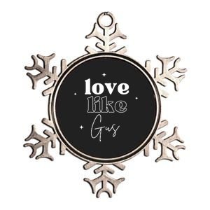 Love Like Gus Metallic Star Ornament