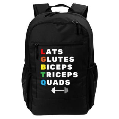 Lgbtq Lats Glutes Biceps Triceps Quads Weightlifting Daily Commute Backpack