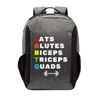 Lgbtq Lats Glutes Biceps Triceps Quads Weightlifting Vector Backpack