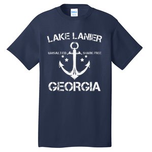 LAKE LANIER GEORGIA Funny Fishing Camping Summer Gift Tall T-Shirt