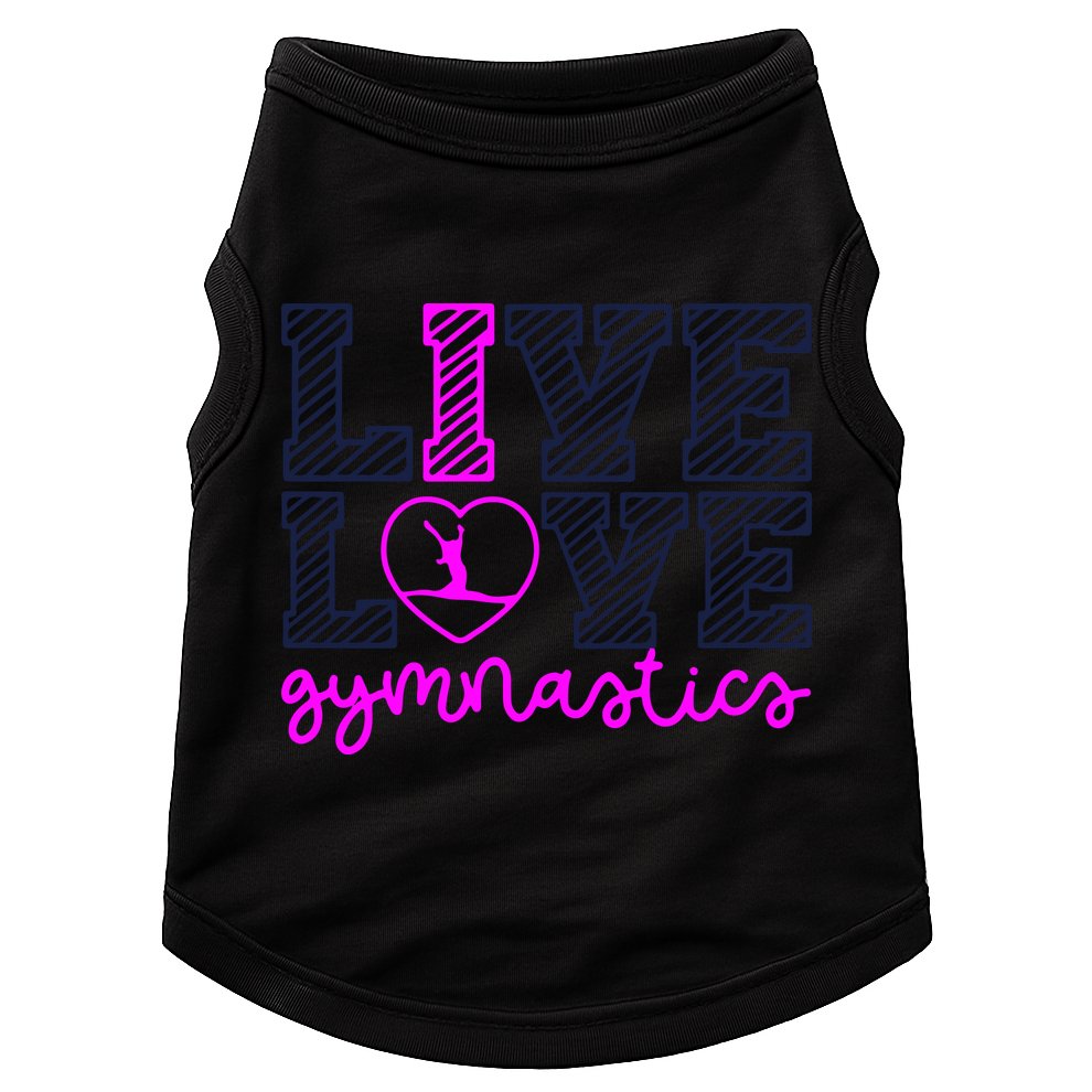 Live Love Gymnastics Doggie Tank
