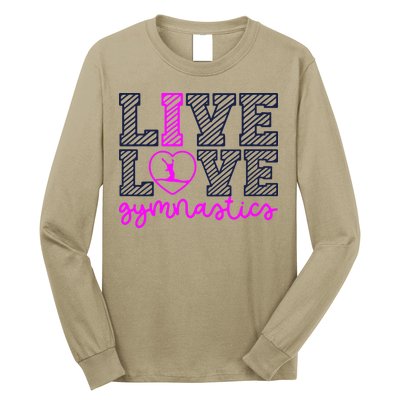 Live Love Gymnastics Long Sleeve Shirt