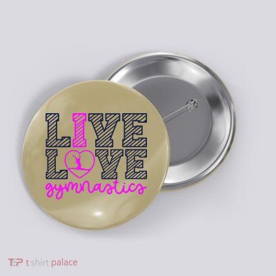Live Love Gymnastics Button