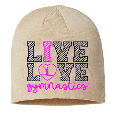 Live Love Gymnastics Sustainable Beanie