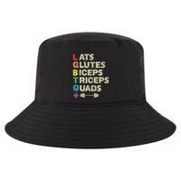 Lgbtq Lats Glutes Biceps Triceps Quads Weightlifting Cool Comfort Performance Bucket Hat