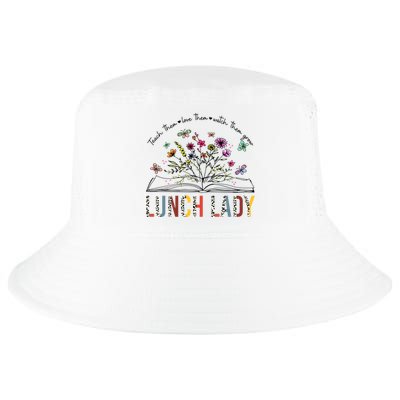 Lunch Lady Gift Teacher Book Wildflower Great Gift Cool Comfort Performance Bucket Hat