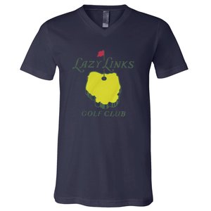 Lazy Links Golf Club V-Neck T-Shirt