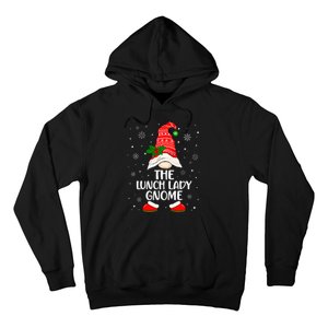 Lunch Lady Gnome Funny School Cafeteria Worker Christmas Hoodie