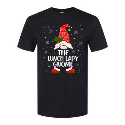 Lunch Lady Gnome Funny School Cafeteria Worker Christmas Softstyle® CVC T-Shirt