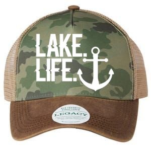 Lake Life Gift Nautical Themed Anchor Hooded Meaningful Gift Funny Gift Legacy Tie Dye Trucker Hat